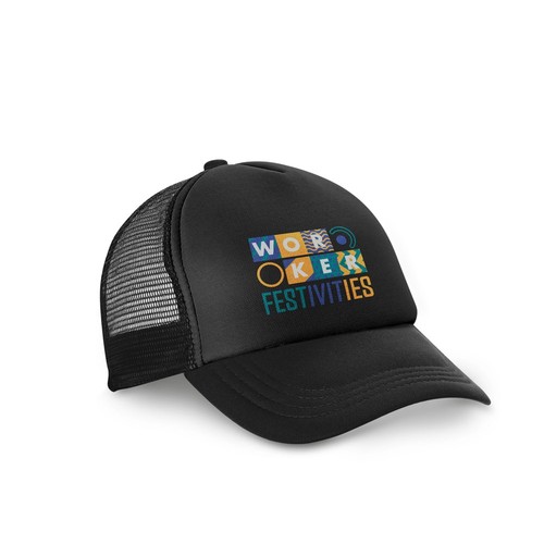 hi!dea - NICOLA BK. Casquette en polyester et maille (150 g/m²)